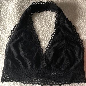 NWT Black Brallette, never worn, S/M